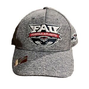 FAU Owls NCAA School Strap Back Hat Cap  Adjustable Hat New With Tag Gray